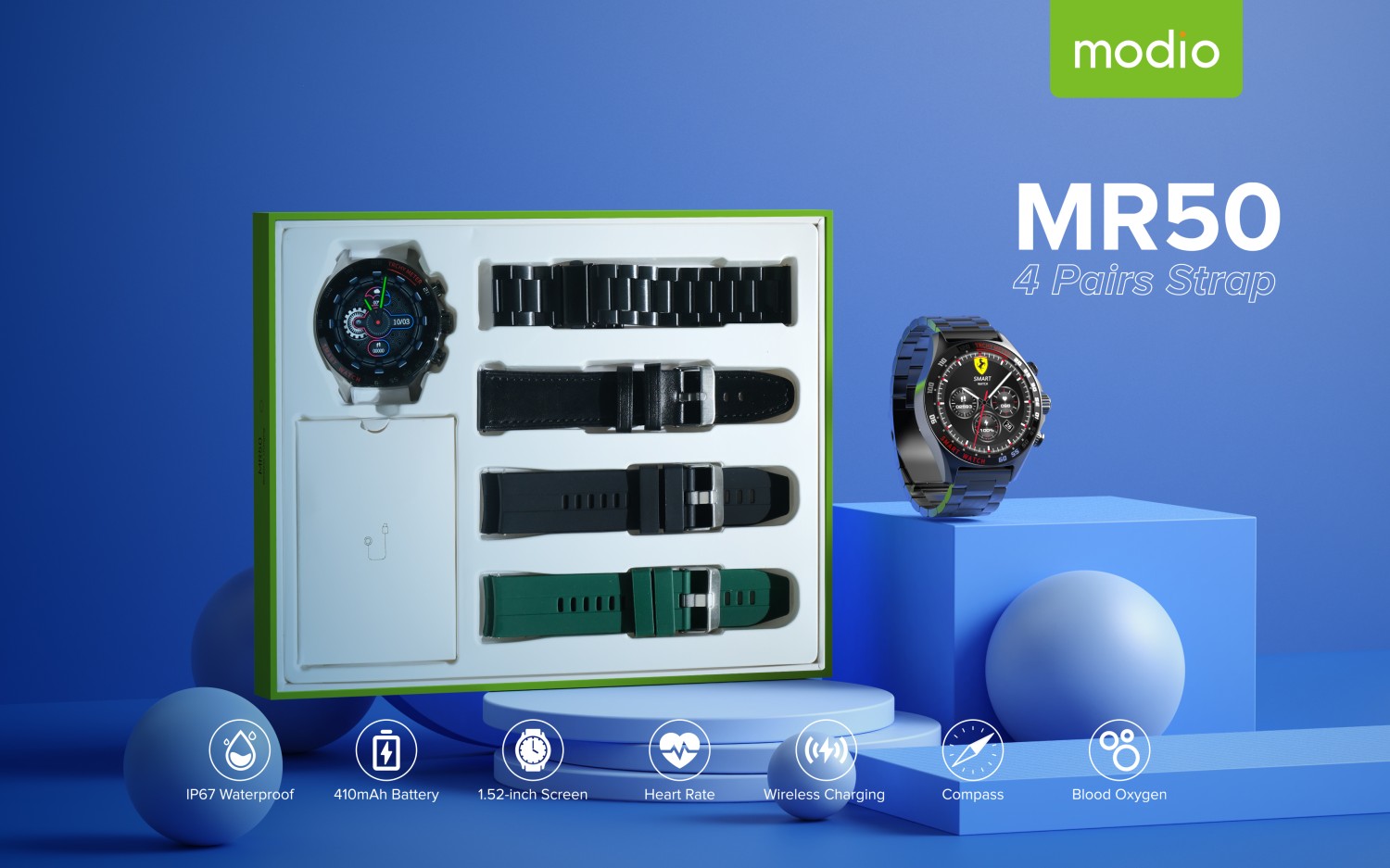 Modio MR50 Smart Watch