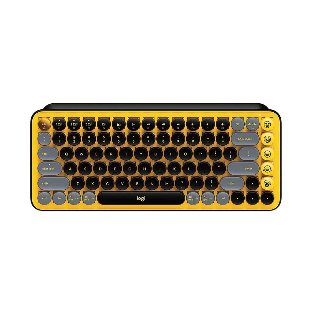 Logitech POP Keys Wireless Keyboard With Mechanical Typing
