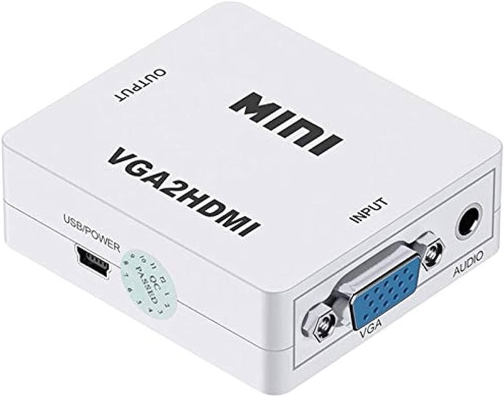 HDTV-VGA Mini Adapter 1080 FHD
