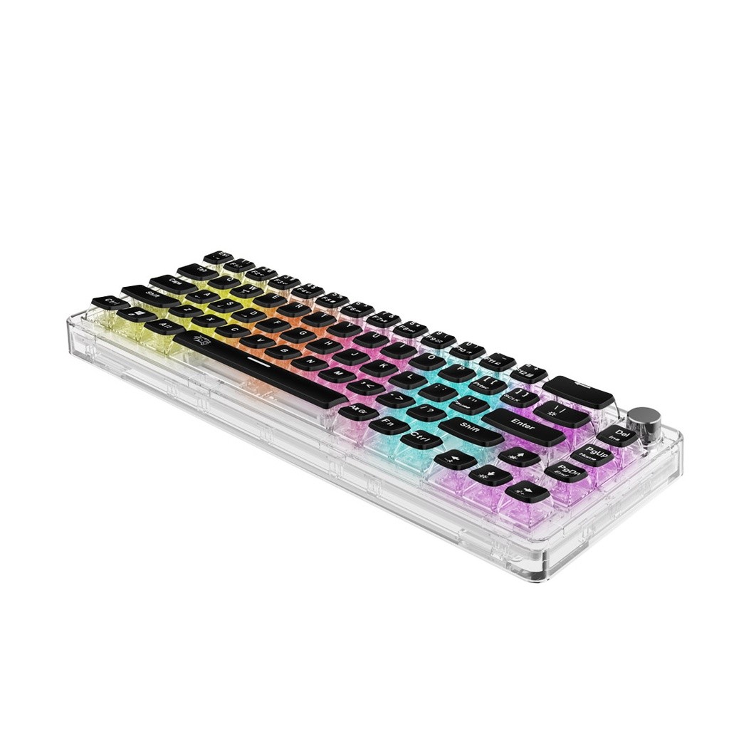 Porodo Gaming Pudding Keycaps Transparent Mechanical Keyboard PDX223