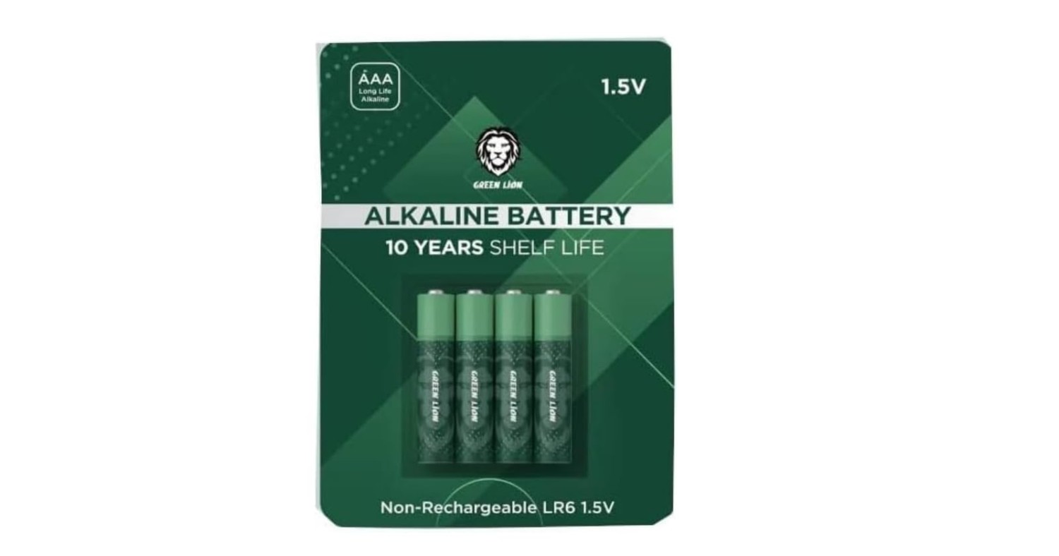 Green Lion Non-Rechargeable LR6 1.5V (AAA)