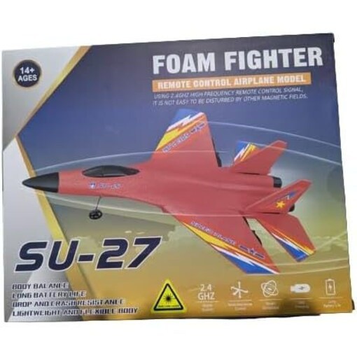 su-27 foam fighter