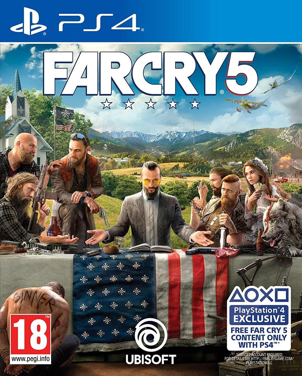 CD PS4 Farcry 5