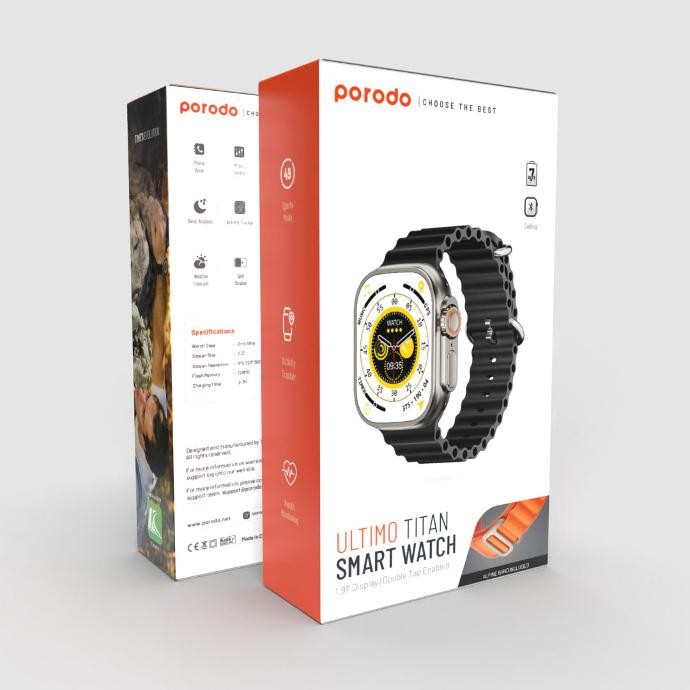 Porodo Ultimo Titan Smart Watch