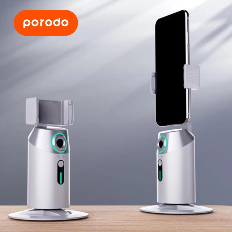 Porodo 360 Rotating AI Tracking Mount 15H