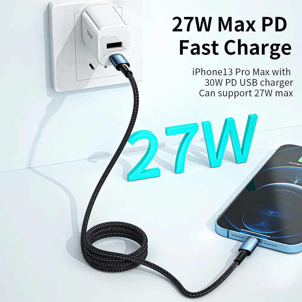 Easy Tech PD 27W Fast Charging Data Cable ET-016