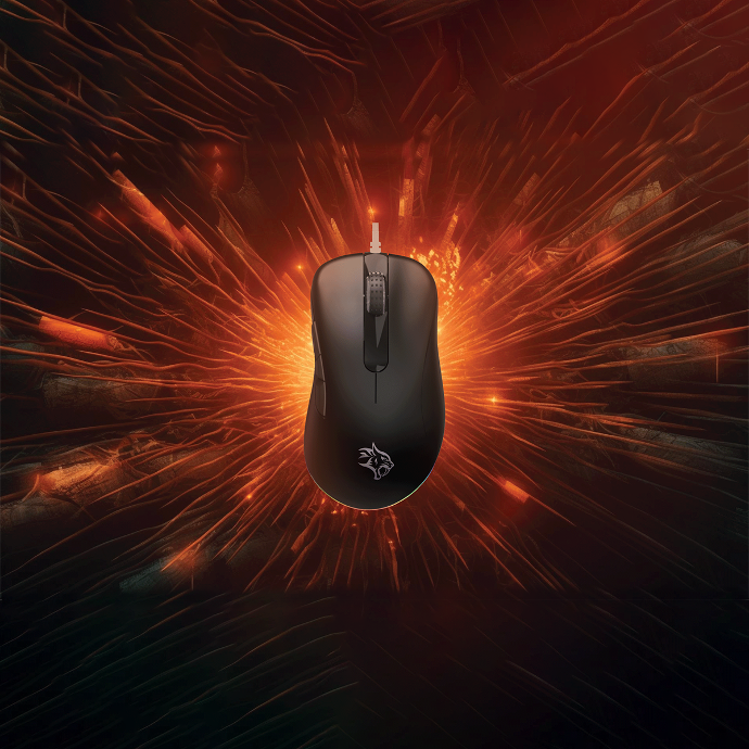 Porodo PDX 318 Blackhawk 8D Gaming Mouse