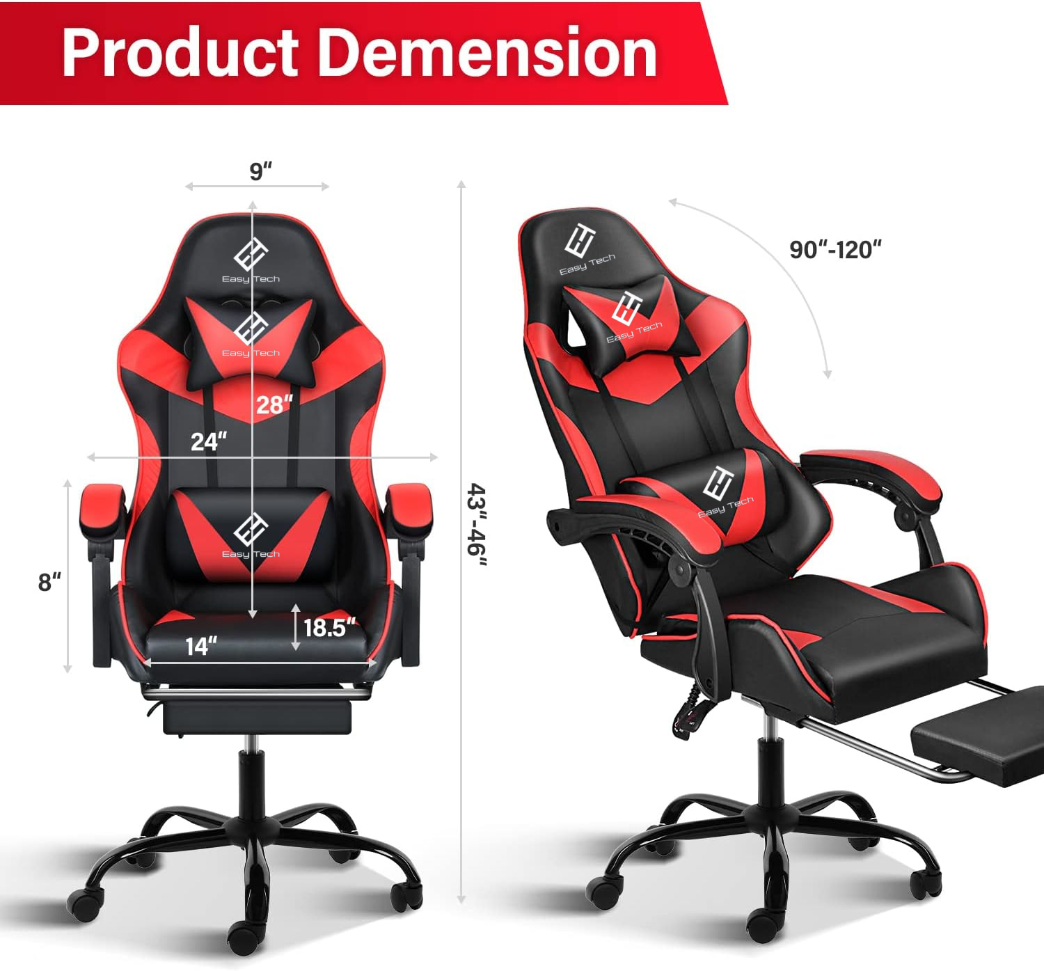 Easy Tech Gaming Chair AT-115