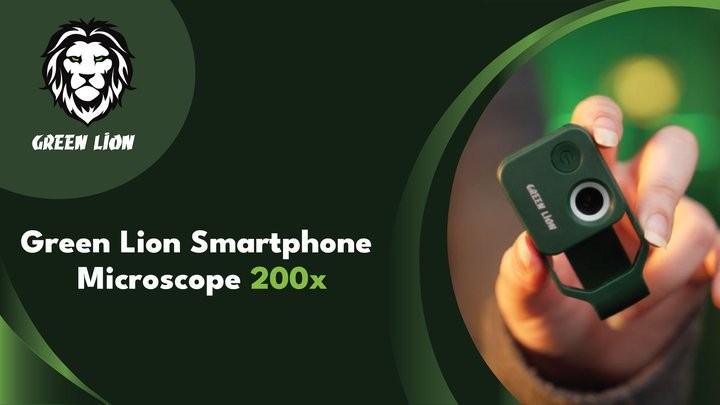 Green Lion Smartphone Microscope 200x
