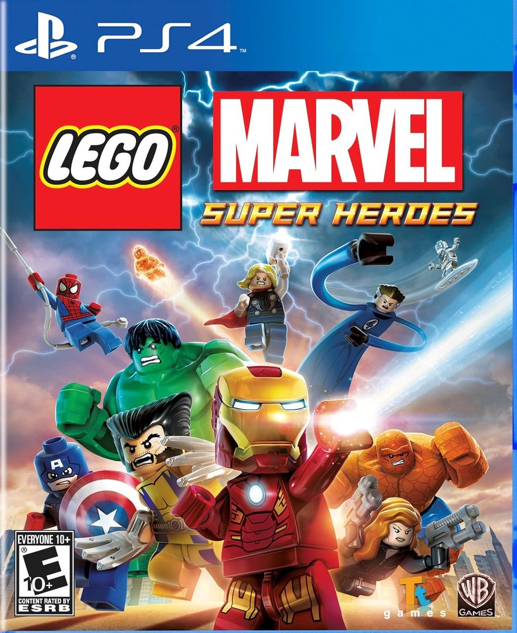 CD PS4 Lego Marvel Super Herdes