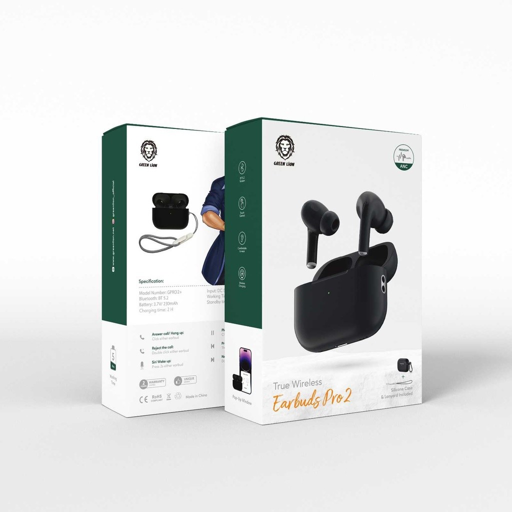 Green Lion True Wireless Earbuds Pro 2