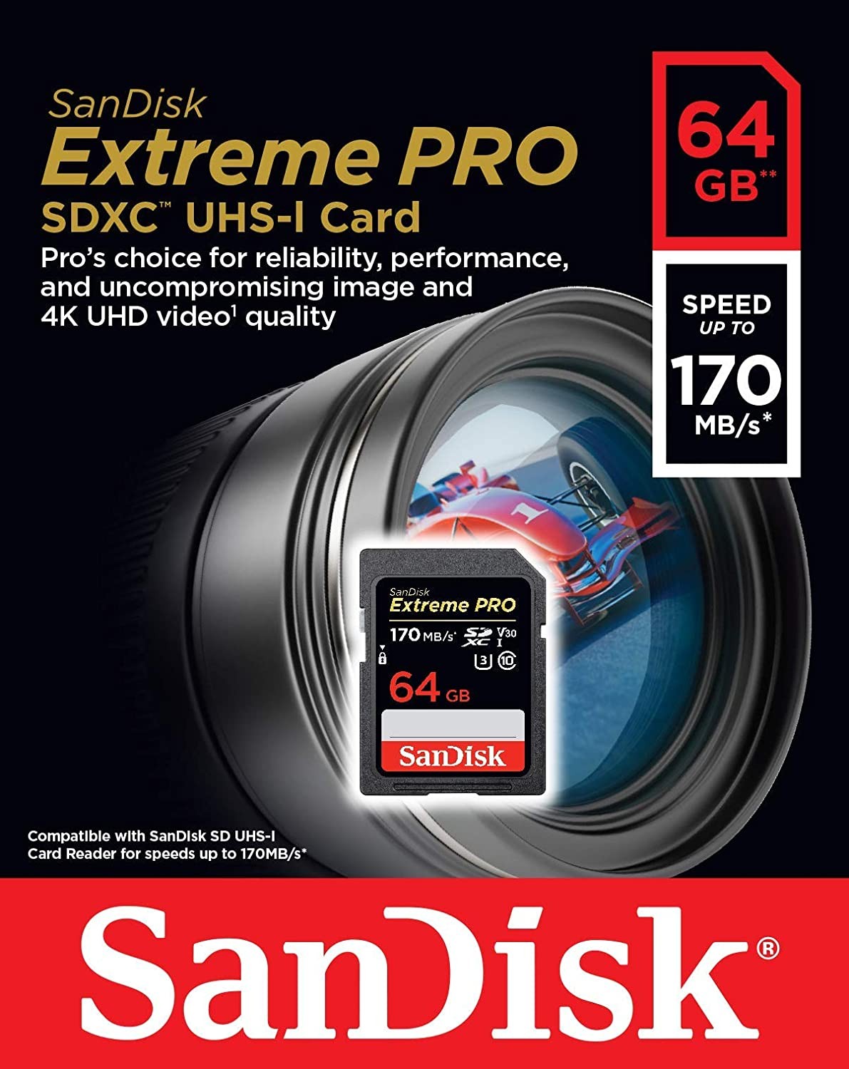SanDisk Extreme microSDXC Card 64GB
