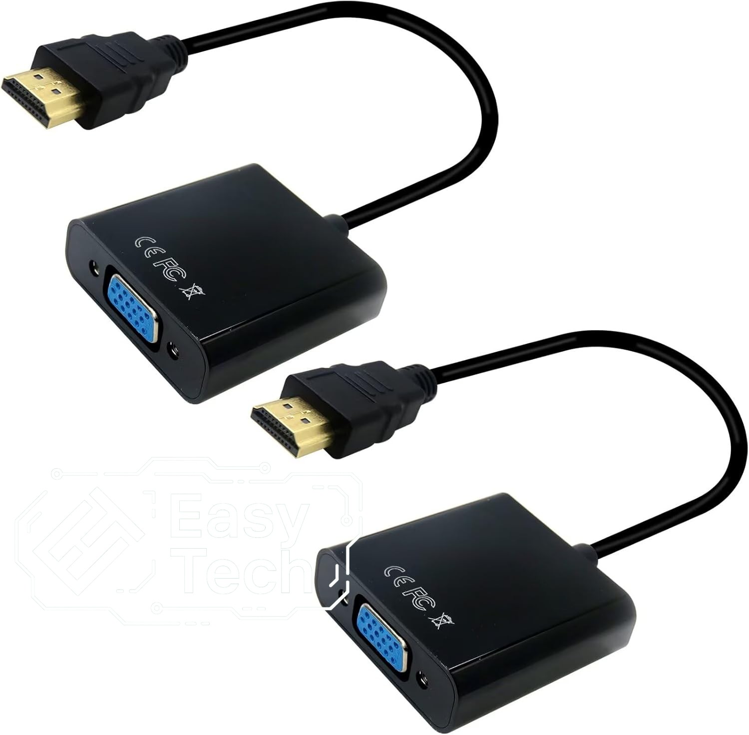 Connect HDMI devices to VGA displays with the HDTV‑VGA Mini Adapter 1080HD – compact, reliable, and supports crisp 1080P video for seamless connections.