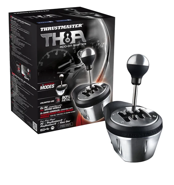Thrustmaster TH8A ADD on Shifter Unlimited Use 90% Metal