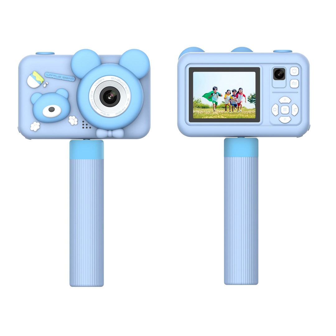 Porodo Kids Digital Camera With Tripod Stand