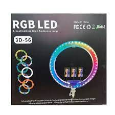 RGB Led 3D-56 Livestreaming Lamp Ring Light