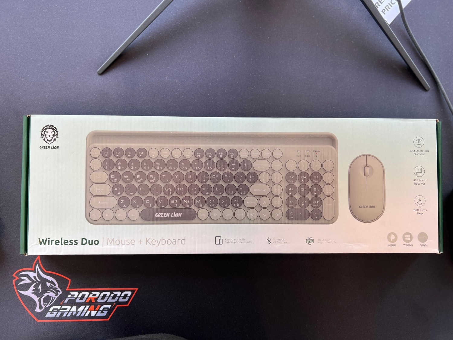Green Lion Wireless Duo Mouse + Keyboard