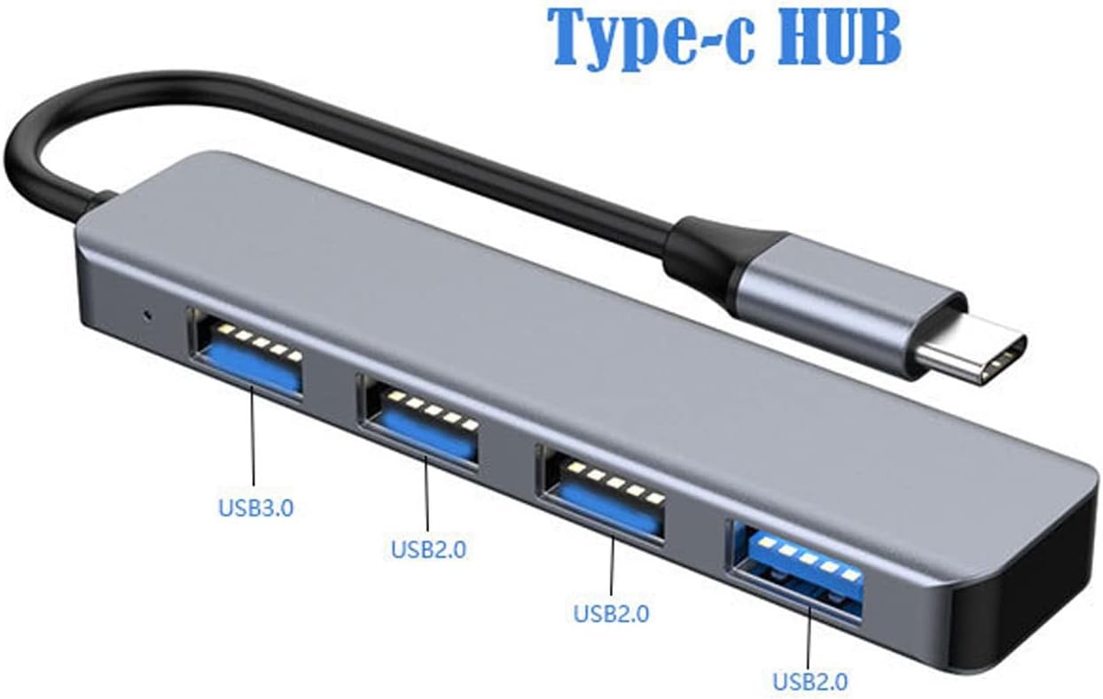 TYPE C HUB USB 1X3.0 3X2.0