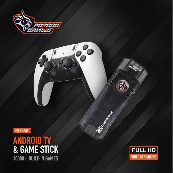 Porodo Gaming PDX540 Android TV & Game Stick Full HD