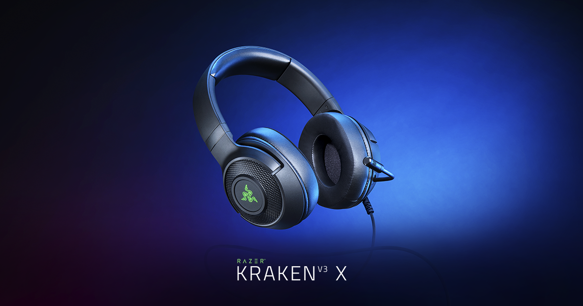 Razer Kraken V3 X Wired USB Gaming Headset