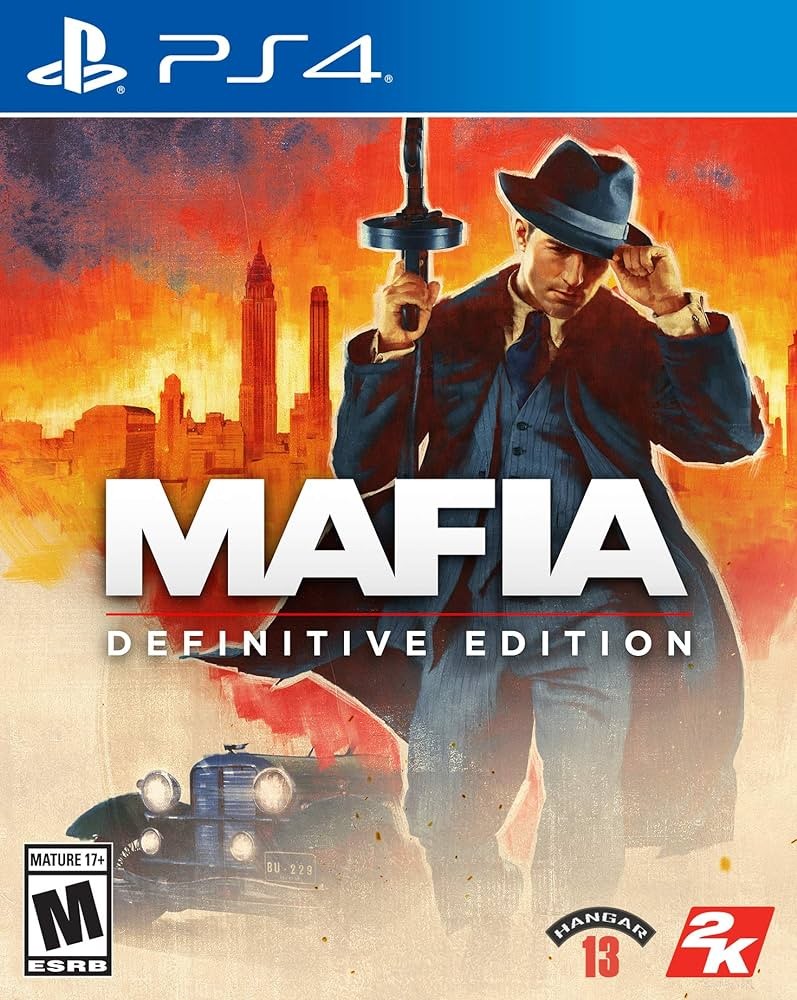 CD PS4 Mafia Definitive Edition