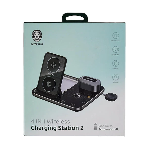 Green Lion 4 in 1 Wireless Charging Station 2