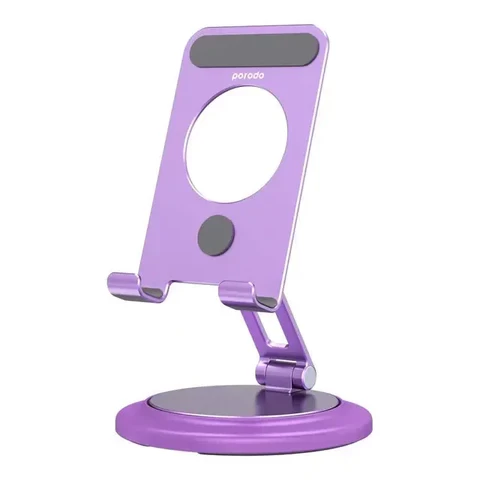 Porodo Rotating Transparent Mobile & Tablet Stand