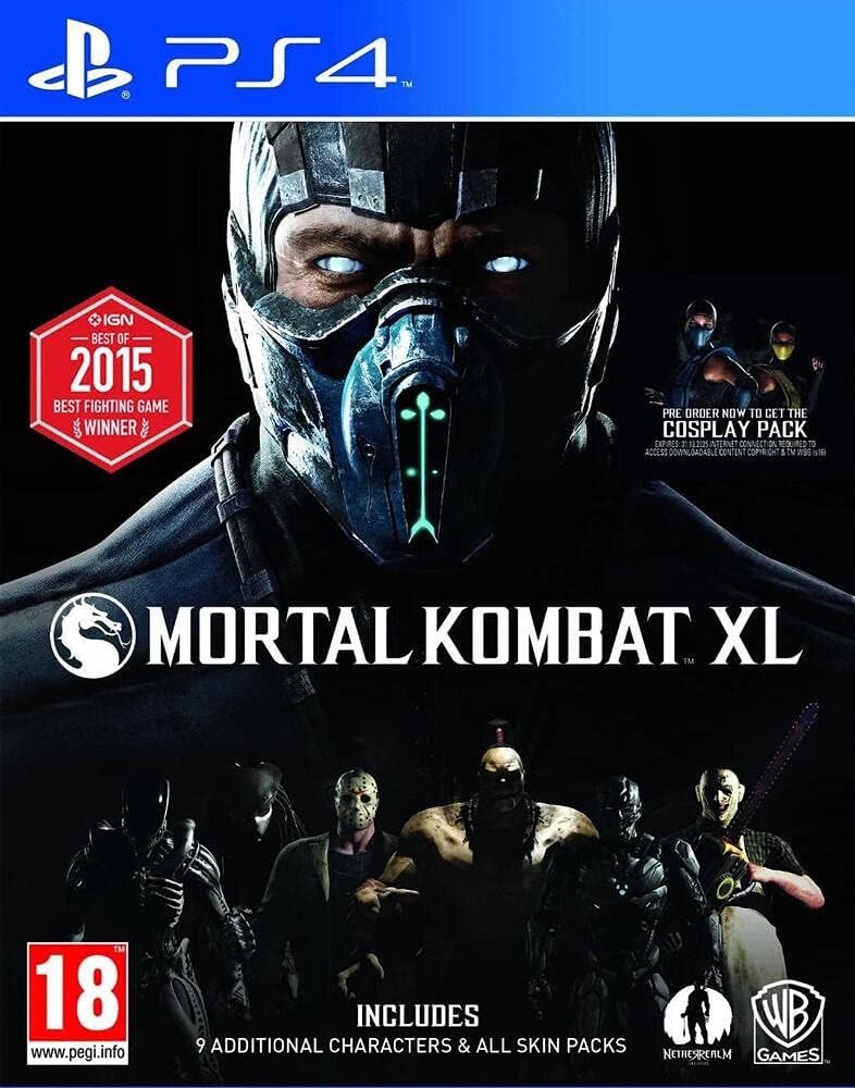 CD PS4 Mortal Kombat XL