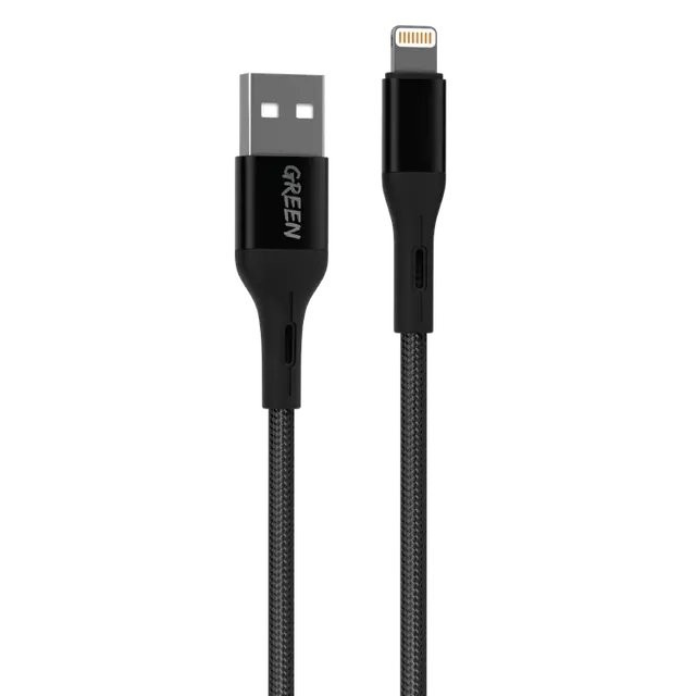 Green Lion Braider USB-A To Lighting Cable 3M