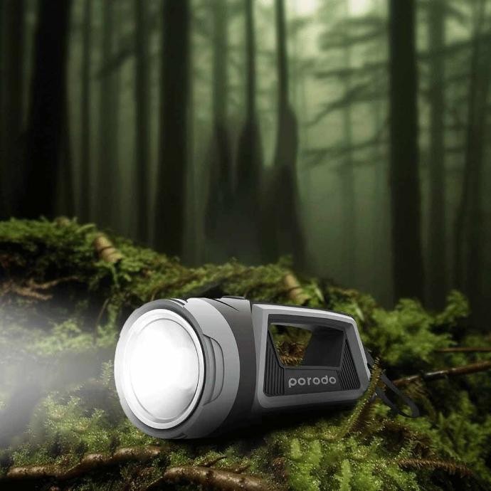 Porodo Lifestyle 2-IN-1 Outdoor Torch & Lamp