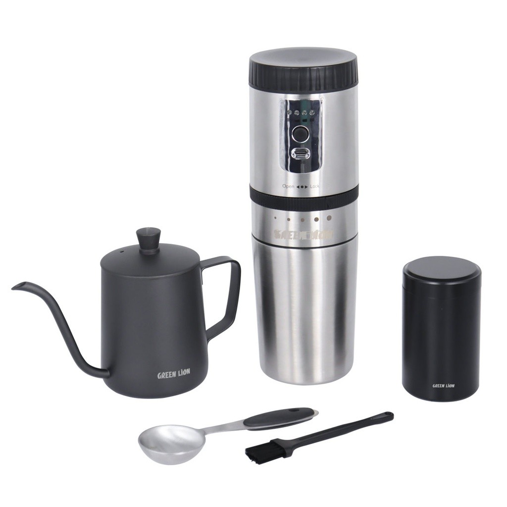 Green Lion Car Folding Electric Kettle