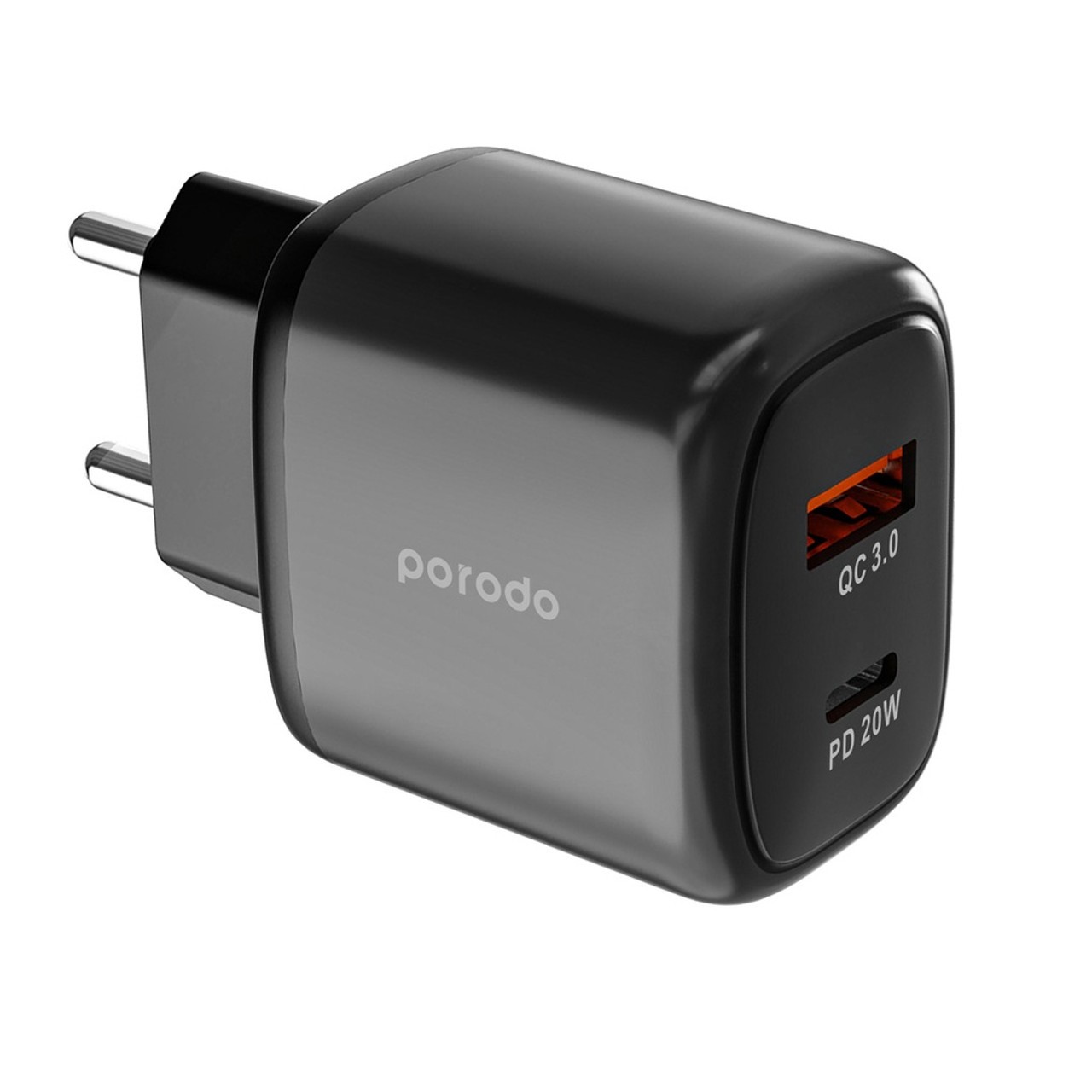 Porodo Dual Outdoor Quick Charger 20W