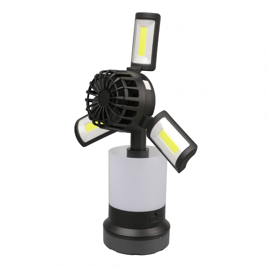 Porodo Lifestyle 3-IN-1 Ambient Light / Lamp / Cooling 4 Light