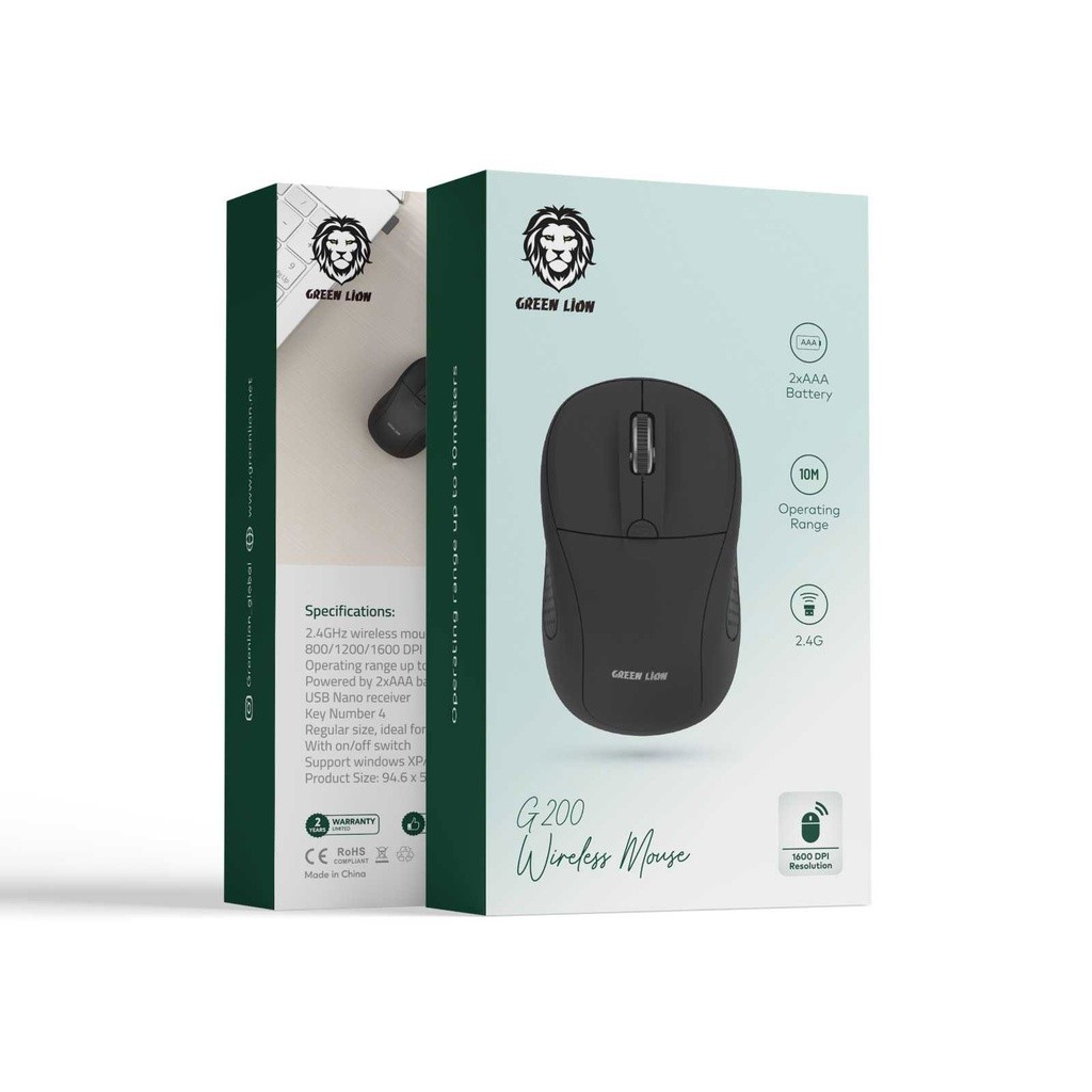 GREEN LION G200 WIRELESS MOUSE