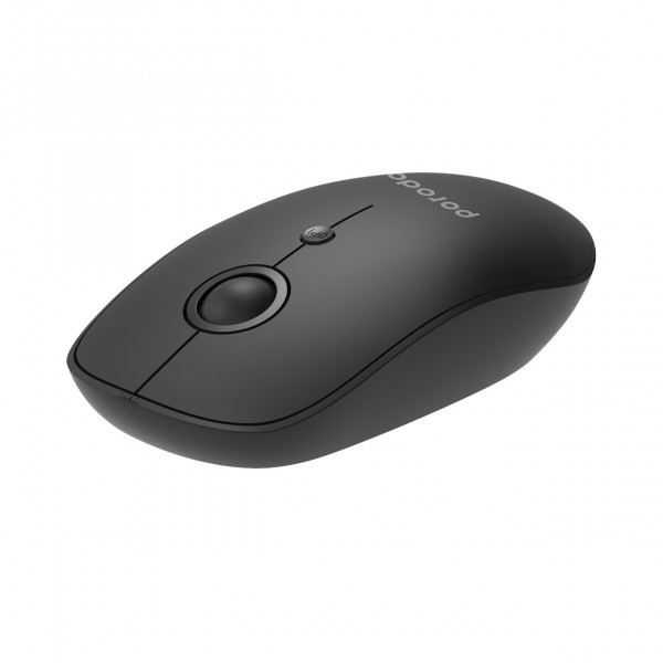 Porodo 3 IN 1 Wireless Mouse 2.4G / Bluetooth / Wired Type-C