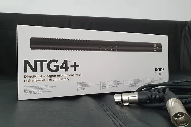 NTG4+ DIRECTIONAL SHOTGUN MICREPHONE WITH RECHARGEABLE BATTERY